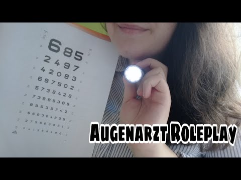 ASMR - AUGENARZT ROLEPLAY - Ophthalmologist Role Play - german/deutsch