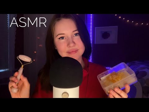 ASMR~Inaudible Whispering, Personal Attention Triggers, and Eating Honeycomb✨