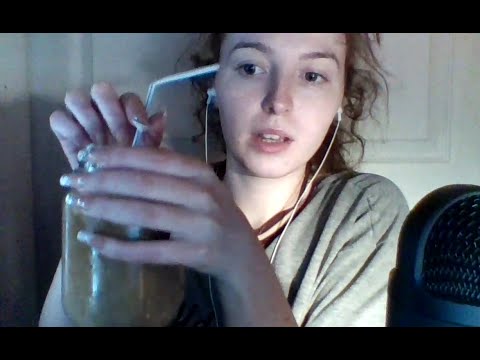 Eating Kale Chips ASMR (casual whispering, crunching sounds)