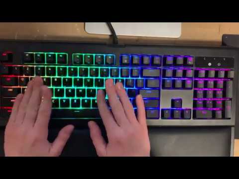 ASMR Typing on a Mechanical Keyboard