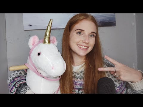 ASMR | Doing triggers with random objects I found in my house. 🦄