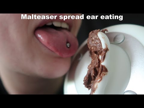 ASMR Malteaser Spread Ear Eating [IN YOUR EARS SOUNDS]