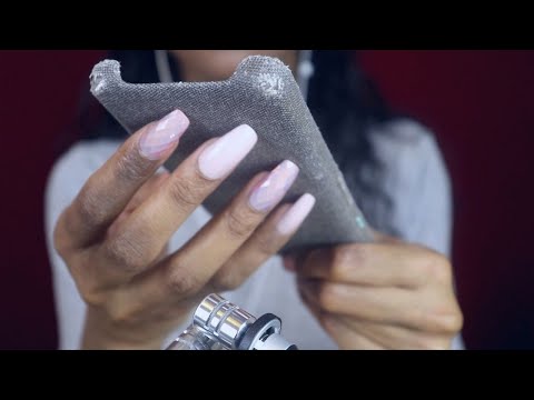 ASMR Tapping and Scratching | Phone & Case (No Talking)