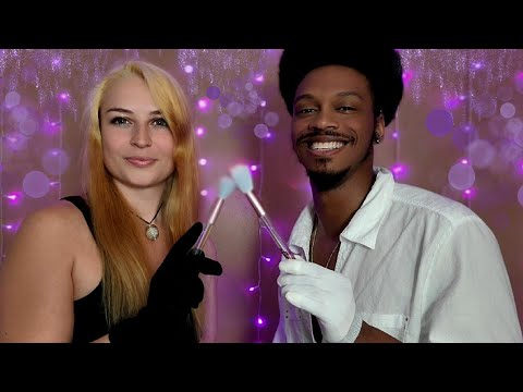 ASMR Attempt at Reiki Healing Massage... But FAILED (ft. Silver Hare)