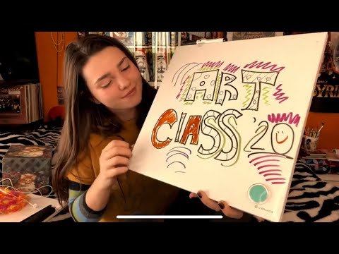 ASMR Drawing you for art class | No Talking