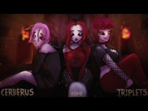 ASMR Cerebus Triplets Roleplay ft. VividlyASMR, BabyPink ASMR (gender neutral) [DEATH]