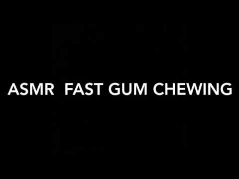 ASMR Fast Gum Chewing