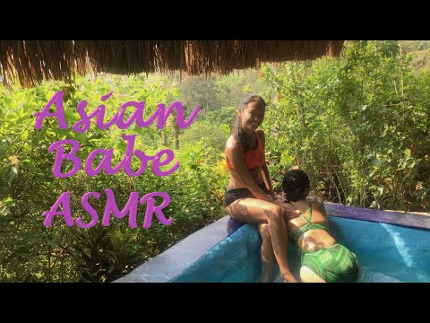 ASMR Nature Bath (Therapeutic Sounds, Mountain Fresh Water and Soap)