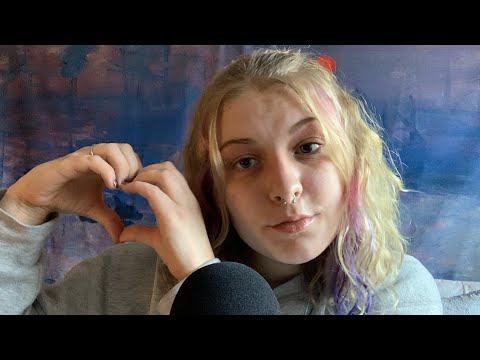 ASMR│ positive affirmations and a message for you. you are loved.