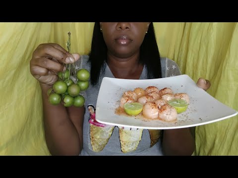 ASMR Comiendo Mamoncillos con Tajín sal y limón / ASMR EN ESPAÑOL