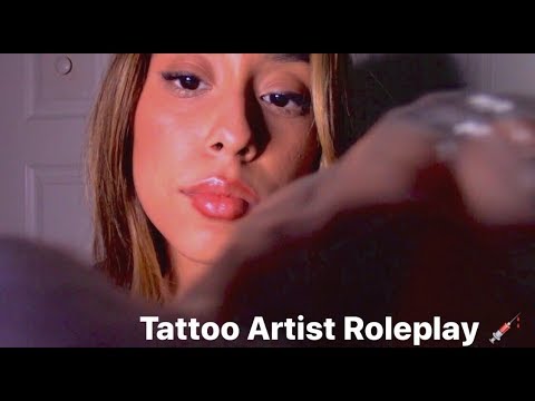 ASMR Tattoo Shop RP (tattooed by your friend) 💉