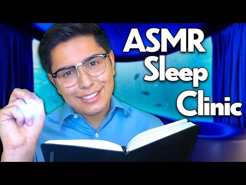 ASMR | Relaxing Sleep Clinic Role Play! (Triggers, Whispers, & MORE)