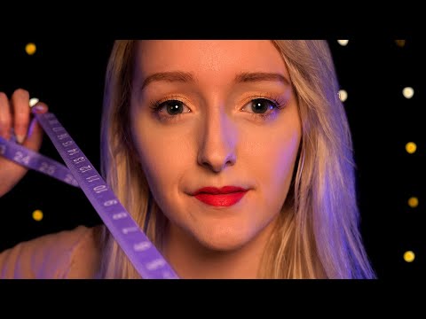ASMR Measuring You In Detail & Drawing on You