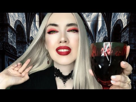 АСМР❤️ВАМПИРША НАКРАСИТ ТЕБЯ ASMR❤️ The vampire will do makeup #asmr #асмр #асмрвидео #асмрзвукирта