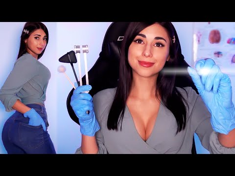 ASMR Unpredictable CRANIAL NERVE EXAM 🔦 from your Fav Doctor 🧠  Medical Examination Roleplay