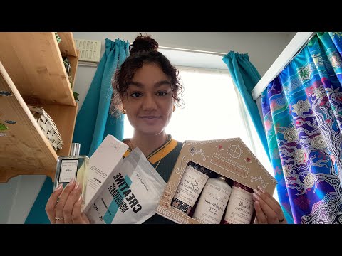 ASMR: Christmas Haul~ tapping and whispering