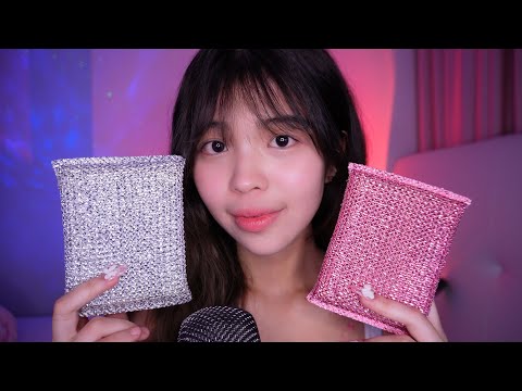ASMR Sleep Soundly in 3.15 MINS! Mouth sounds, tapping and sponges