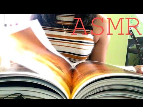 ASMR Satisfying Page Turning Sounds and Clapping (Requested)
