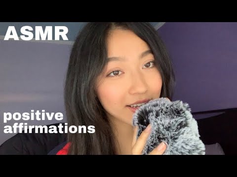 ASMR POSITIVE AFFIRMATIONS 💓☀️ “shh” + “you’re okay” for stress & reassurance
