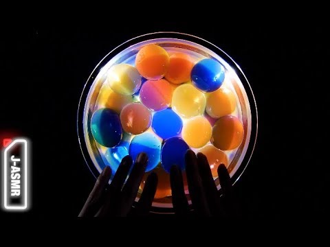 [ASMR]万華鏡のように美しいぷよぷよボール - Beautiful Jelly Ball