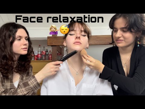 ASMR - Face relaxation, tracing (10k special giveaway custom video for @woffke)