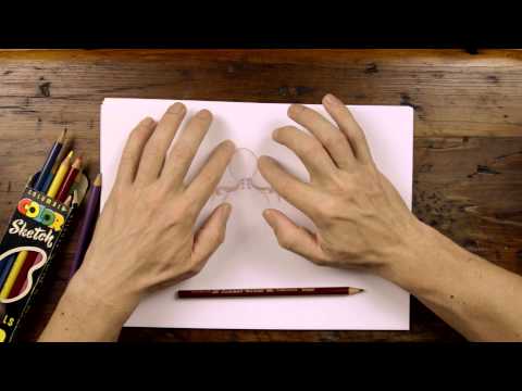 ASMR Visualization Massage - Drawing on Paper & Whispering