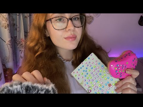 ASMR - Rhinestone Tapping and Scratching