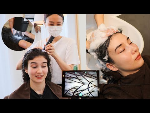 I got my SCALP fixed with Clay by Japanese Pro ASMR