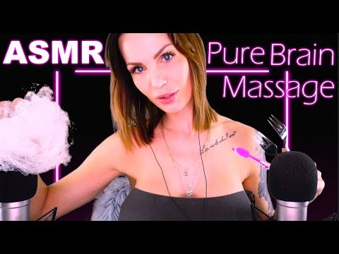 ASMR PURE BRAIN MASSAGE - INTENSE MIC SCRATCHING FOR SLEEP AND RELAXATION english Whispering