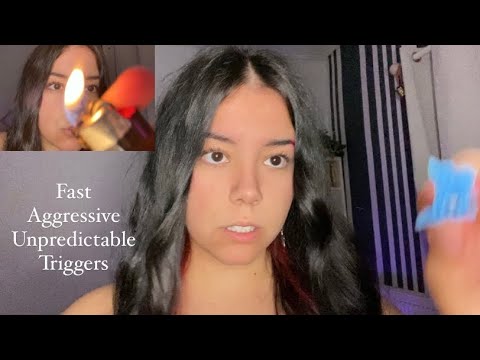 ASMR | The Most Unpredictable but Most Relaxing Triggers Ever | Fast and Aggressive ASMR
