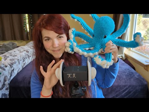 Old School ASMR Show and Tell - Fabric Scratching - A Thank You and Very Tiny Giveaway for 5k Subs