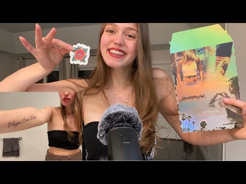 ASMR Momentary Ink Tattoo Unboxing + Application