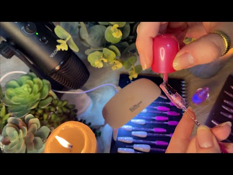 ASMR How I Do My Nails 💅