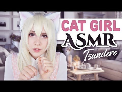 ASMR Roleplay - Spoiled Tsundere Cat in Your Home! ~ ASMR Neko