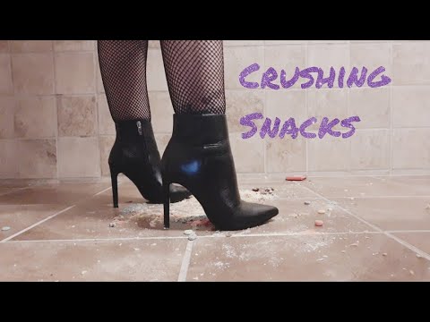 ASMR Crushing Snacks