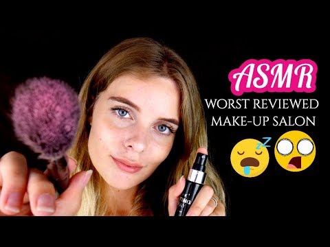 [ASMR] At The Worst Reviewed Make-up Salon