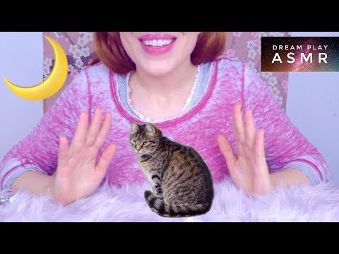 ★ASMR★ my purring MINI Cat Luna 🌙 helps you to relax & fall asleep | Dream Play ASMR