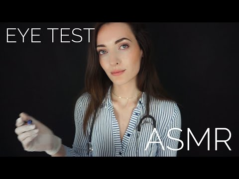 ASMR Detailed Orbital Exam Eye Test | Eye Doctor Roleplay | Close up Examination & Light Tests