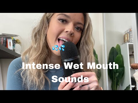 ASMR| Fast & Aggressive-Eating my Blue Yeti-Finger Licklng| Tongue magic