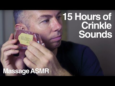 ASMR 15 Hours of Crinkle Sounds to Help Sleep or Study