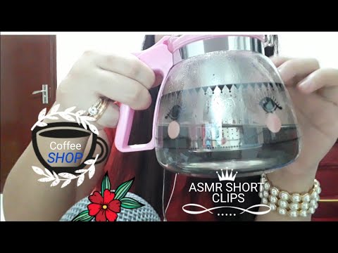 ASMR COFFEE SHOP HELPING YOU OUT FOR YOUR WORK INTERVIEW