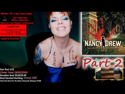 PT 2 Nancy Drew: Secret of the Scarlet Hand Gameplay | Walkthrough