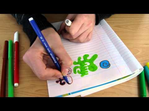 #22 Ramble while drawing with markers *soft spoken*, ASMR