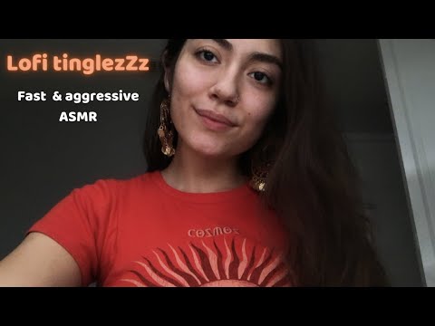 ASMR Fast and Aggressive random triggers, hand movements, and camera tapping