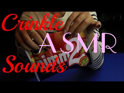 ASMR Crinkle Heaven Relaxation Tingles Stress Aid Comforting no Talking  Binaural Sounds
