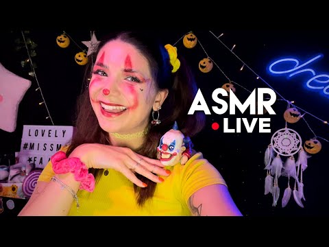 ASMR LIVE 🎃 Candywise gives you tingleZzz 🤡 ♡ SPOOKTOBER #3 ♡