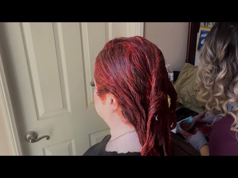 [Realistic ASMR] - Dyeing My Mom’s Hair (Real Person RP)