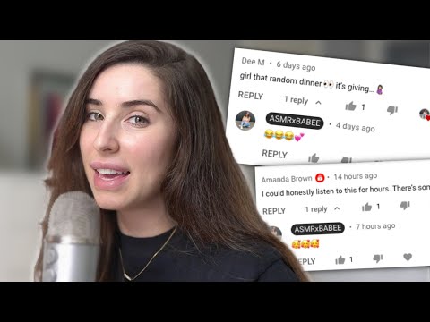 ASMR | Replying to Subscriber Comments | Typing & Whispering