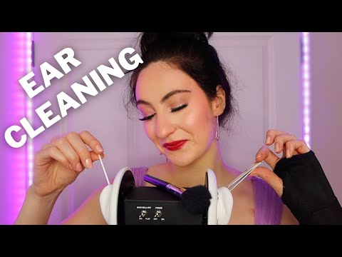ASMR Ear Cleaning - You Have Something Stuck in Your Ears