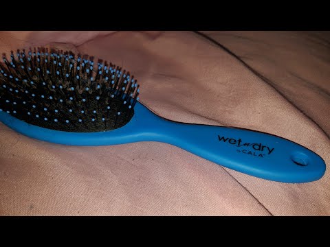 ASMR | brushing wet hair